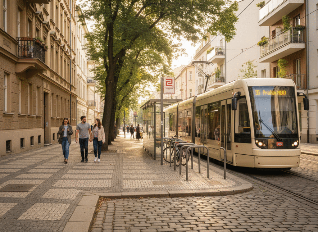 Kvalita veřejné infrastruktury se posuzuje také podle dostupnosti MHD.