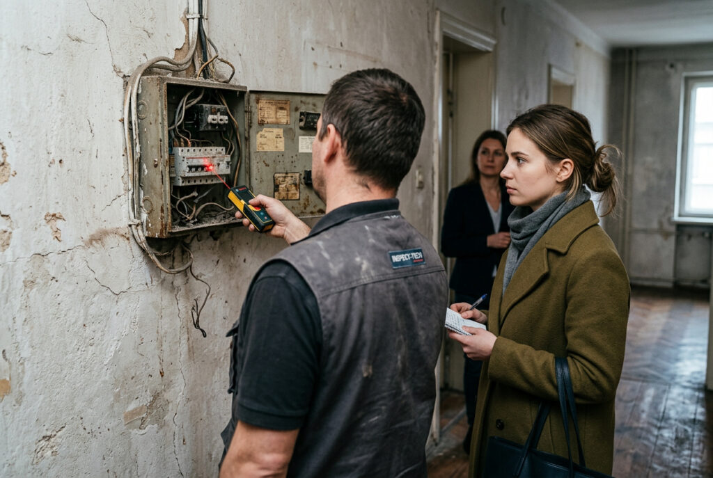 Jak snížit cenu nemovitosti? Nejlepší jsou argumenty na základě prověření technického stavu nemovitosti.